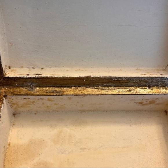 Vintage Italian Florentine Gilded Mini handmade Wooden Trinket Vanity Box - Picture 9 of 10